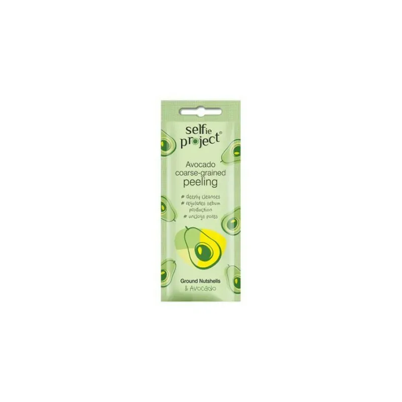 5902853043553SELFIE PROJECT Peeling Προσωπου Enzymatic Avocado 8ml_beautyfree.gr