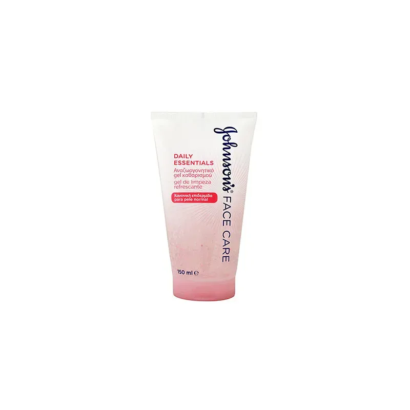 3574660583045JOHNSON'S Face Care Daily Essentials Αναζωογονητικό Gel Καθαρισμού Normal 150ml_beautyfree.gr