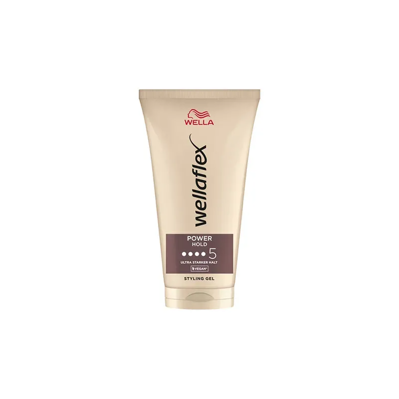 4064666594620Wellaflex Power Hold Styling Gel No5 150ml_beautyfree.gr