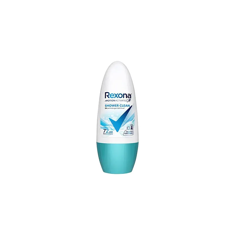 8999999049508REXONA Deo Roll-On Shower Clean 72h 45ml_beautyfree.gr