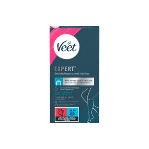 5997321774787VEET Expert Legs & Body Wax Strips for Sensitive Skin 12s_beautyfree.gr