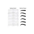 6945436400236STENCIL Eyebrow Σχηματισμού Φρυδιών με Λαστιχάκι 6τμχ_beautyfree.gr