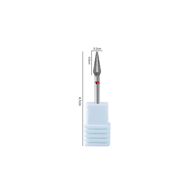 3316725NAIL Διαμαντοφρεζάκι Κόκκινο Φλόγα No17_beautyfree.gr