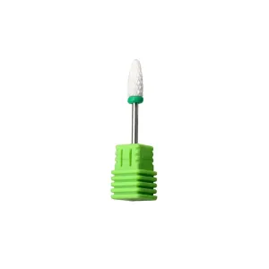 9916725NAIL Κεραμικό Φρεζάκι Πράσινο Β3 - C 3/32″ Taper Radus(C)_beautyfree.gr