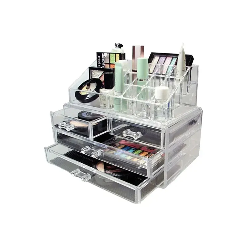 6948922301383COSMETIC Θήκη Οργάνωσης Καλλυντικών με 4 Συρταράκια CX-6704_beautyfree.gr