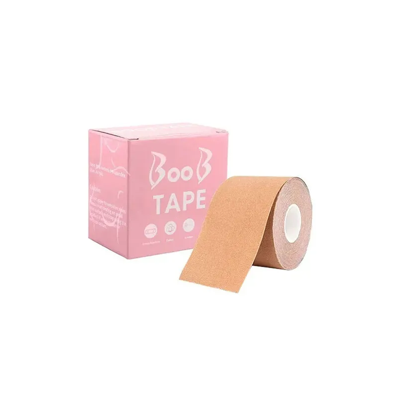 6938322300482BOOB TAPE Αυτοκόλλητη Ταινία Στήθους Μπεζ 5m_beautyfree.gr
