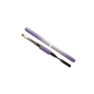 6908936400458BEAUTY Πινέλο Νυχιών Διπλής όψης για Acrygel με Σπάτουλα_beautyfree.gr