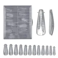 6944236400354KOPER Plastic Form Dual Nails No5 120pcs_beautyfree.gr