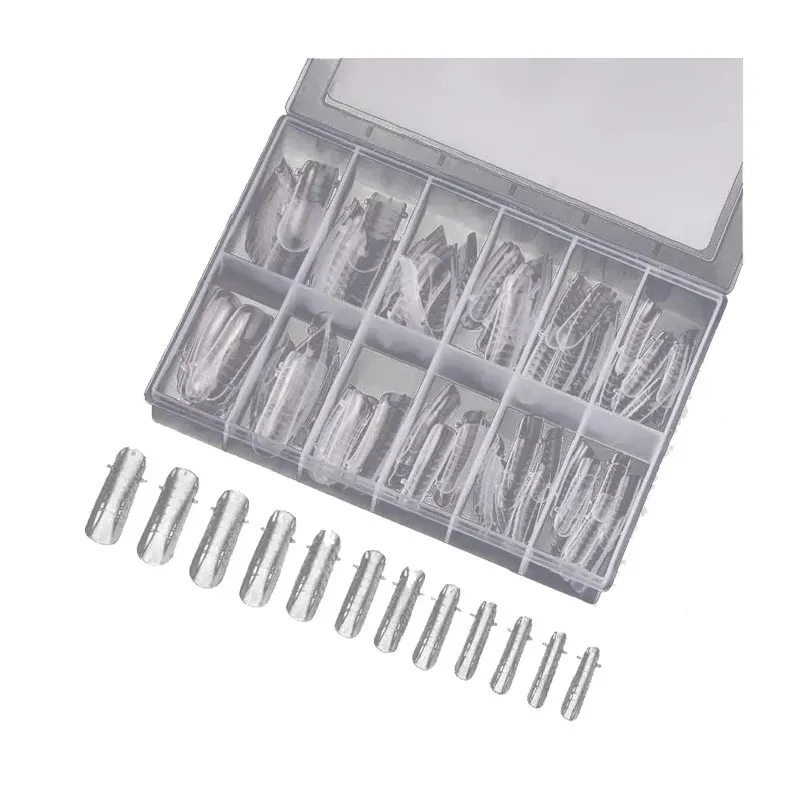 6944636400350KOPER Plastic Form Dual Nails No3 120pcs_beautyfree.gr