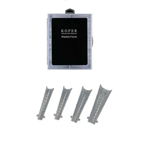 6944536400351KOPER Plastic Form Dual Nails No14 120pcs_beautyfree.gr