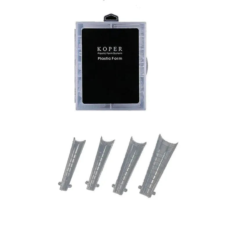 6944536400351KOPER Plastic Form Dual Nails No14 120pcs_beautyfree.gr