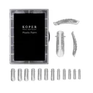 6944136400355KOPER Plastic Form Dual Nails No1 120pcs _beautyfree.gr