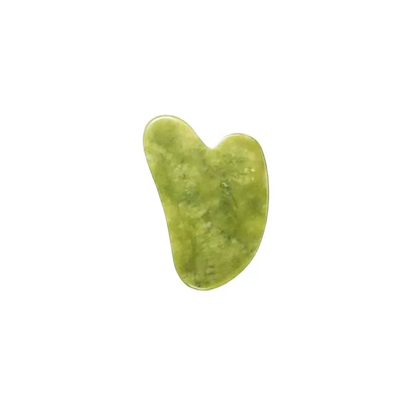 6951708400217FASHION Green Jade Πέτρα Massage Gua Sha_beautyfree.gr