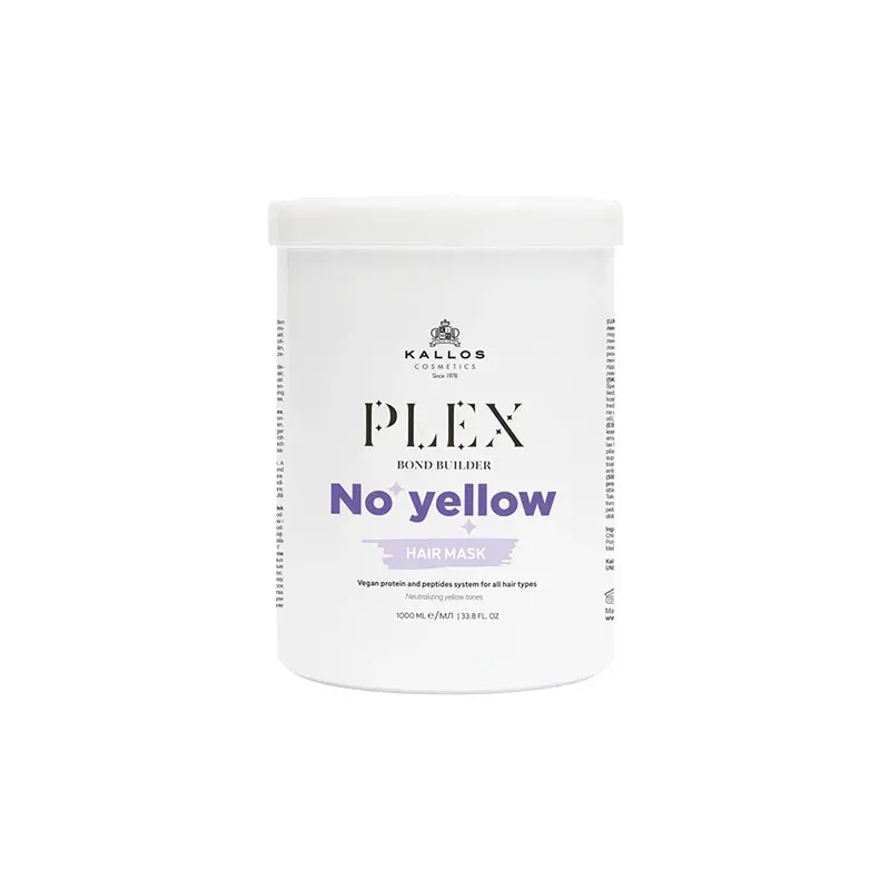 5998889520236KALLOS Plex Bond Builder No Yellow Hair Mask 1000ml_beautyfree.gr