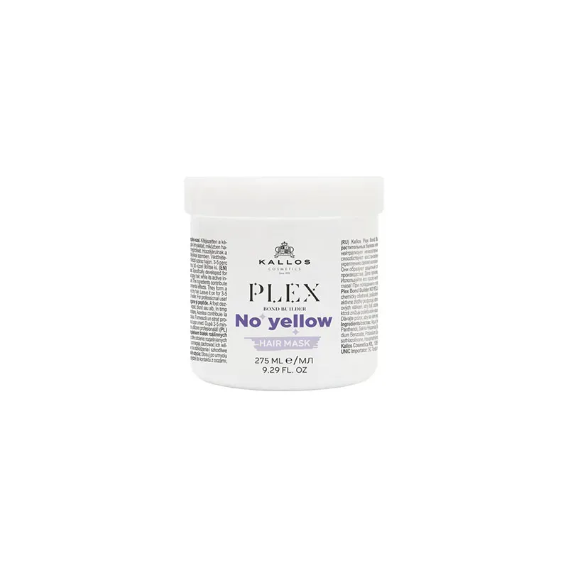 5998889520274KALLOS Plex Bond Builder No Yellow Hair Mask 275ml_beautyfree.gr