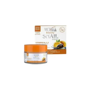 3800038718819VICTORIA BEAUTY Snail Extract Day Cream with Vitamins B5, C, E 50ml_beautyfree.gr