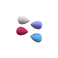 BEAUTY SALON Beauty Blender Powder Puff σε Θήκη Set 4pcs