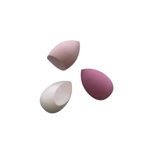 BEAUTY SALON Beauty Blender Powder Puff σε Θήκη Set 3pcs Καρδιά