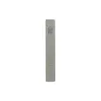 BEAUTY SALON Professional Nail File Γκρι Τετραγωνη 80/100