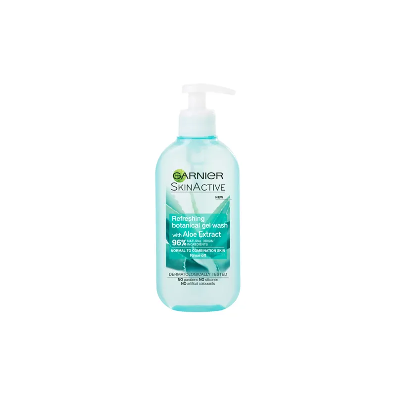 GARNIER Gel Καθαρισμού Aloe για μικτές επιδερμίδες 200ml GARNIER Gel Καθαρισμού Aloe για μικτές επιδερμίδες 200ml