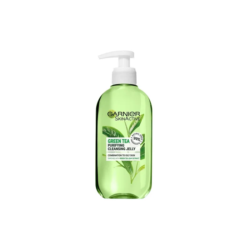 GARNIER Gel Καθαρισμού Green Tea Μικτές/Λιπαρές Επιδερμίδες 200ml