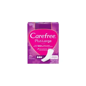 3574661487625CAREFREE Σερβιετάκια Plus Large 48τμχ_beautyfree.gr