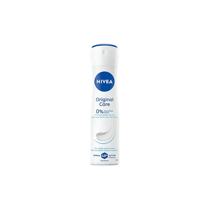 4005900843104NIVEA Deo Srpay Original Care 0% Aluminium 150ml_beautyfree.gr