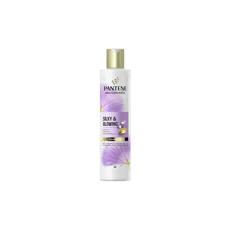 8006540051054PANTENE Pro-V Shampoo Silk & Glow 225ml_beautyfree.gr