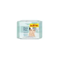 5201263078583POM-PON Υγρά Μαντηλάκια Nourishing & Revitalizing Gold Face & Eyes (2x20τμχ)_beautyfree.gr