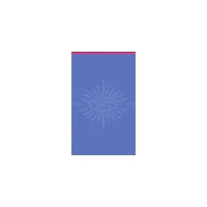 5202063861856OCEAN Πετσέτα Θαλλάσης Blue Fluo Evil Eye 86x160 580gr_beautyfree.gr