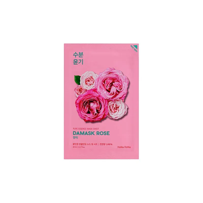 8806334368098Holika Holika Pure Essence Mask Sheet - Rose 23 ml (korean skincare)_beautyfree.gr
