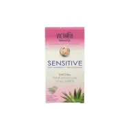 3800038704423VICTORIA BEAUTY Sensitive Wax Strips Face & Bikini 20pcs_beautyfree.gr