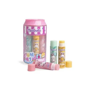 8436616350826MARTINELIA Yummy Lip Balm Can Set 3pcs_beautyfree.gr