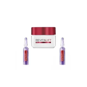 8445098163602LOREAL Revitalift Day Cream 50ml & Ampule Revitalift Filler 2x1,3ml Set_beautyfree.gr