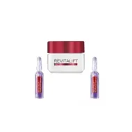 8445098163602LOREAL Revitalift Day Cream 50ml & Ampule Revitalift Filler 2x1,3ml Set_beautyfree.gr