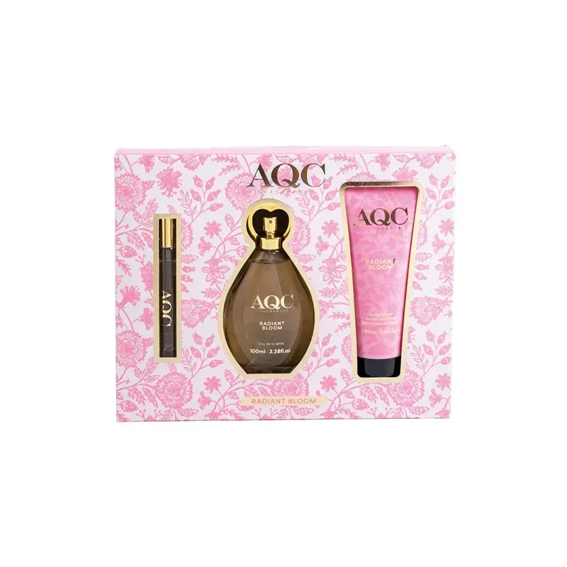 8436622272495AQC Fragrances Radiant Bloom Fragrance Set 3 τμχ _beautyfree.gr