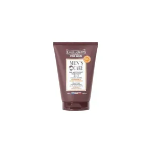 3760100685329EVOLUDERM Men 2 in 1 Face & Beard Toning Cleansing Gel 100 ml _beautyfree.gr