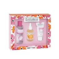 3760100686104EVOLUDERM Gift Box Micellaire 100ml + Serum Vit C 30ml + Soin Visage 50ml_beautyfree.gr