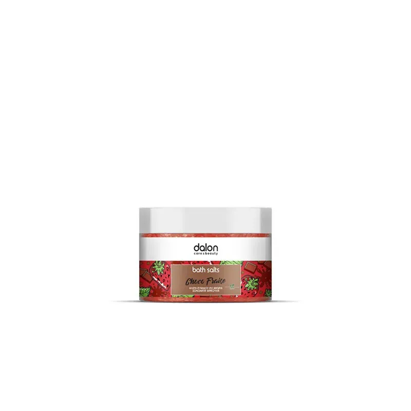 5203226404613DALON Bath Salts Choco Fraise 500gr_beautyfree.gr