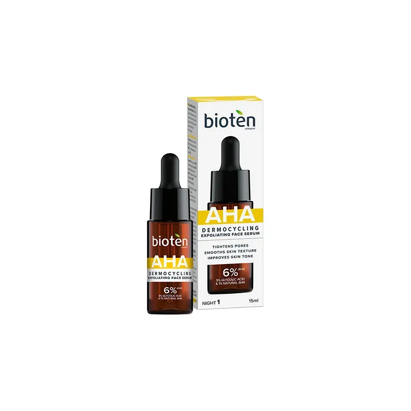 5201314195221BIOTEN Face Serum Aha Dermocycling Exfoliating 15ml_beautyfree.gr