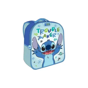 5205698726958LILO & STITCH Trouble Maker Τσαντα Πλατης Νηπιου 26Χ10Χ32 1Θηκη 3D_beautyfree.gr