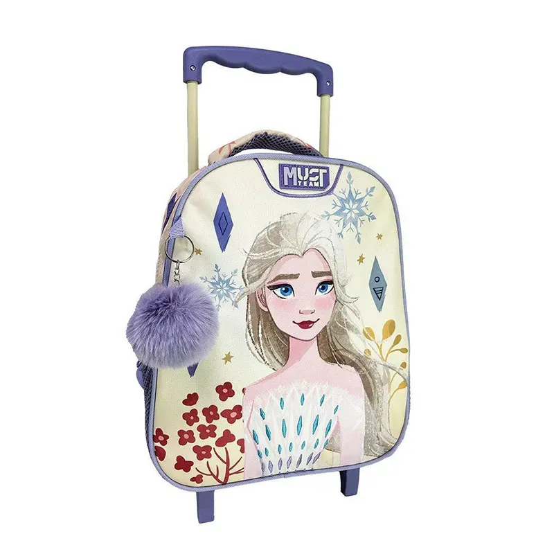5205698750984FROZEN White Τσαντα Τρολλευ Νηπιου 27Χ10Χ31 2Θηκες_beautyfree.gr
