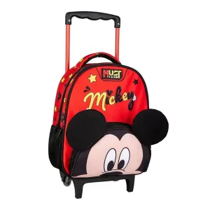 5205698751226MICKEY MOUSE Τσαντα Τρολλευ Νηπιου 27Χ10Χ31 2Θηκες_beautyfree.gr