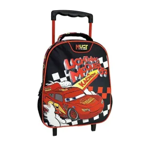 5205698751462CARS LIGHTNING MCQUEEN Τσαντα Τρολλευ Νηπιου 27Χ10Χ31 2Θηκες_beautyfree.gr