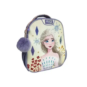 5205698752049FROZEN White Τσαντα Πλατης Νηπιου 27Χ10Χ31 2Θηκες_beautyfree.gr
