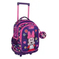 5205698757693MINNIE Cutie Τσαντα Τρολλευ Δημοτικου 34X20X44 3Θηκες_beautyfree.gr