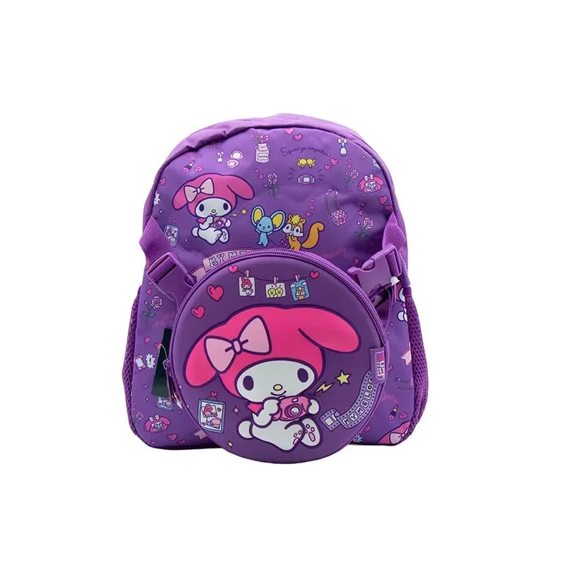 5205698760129MY MELODY Τσαντα Πλατης Νηπιου 28Χ17Χ33cm 1 Θηκη Με Αποσπωμενο Τσαντακι Μεσης Και Ωμου _beautyfree.gr
