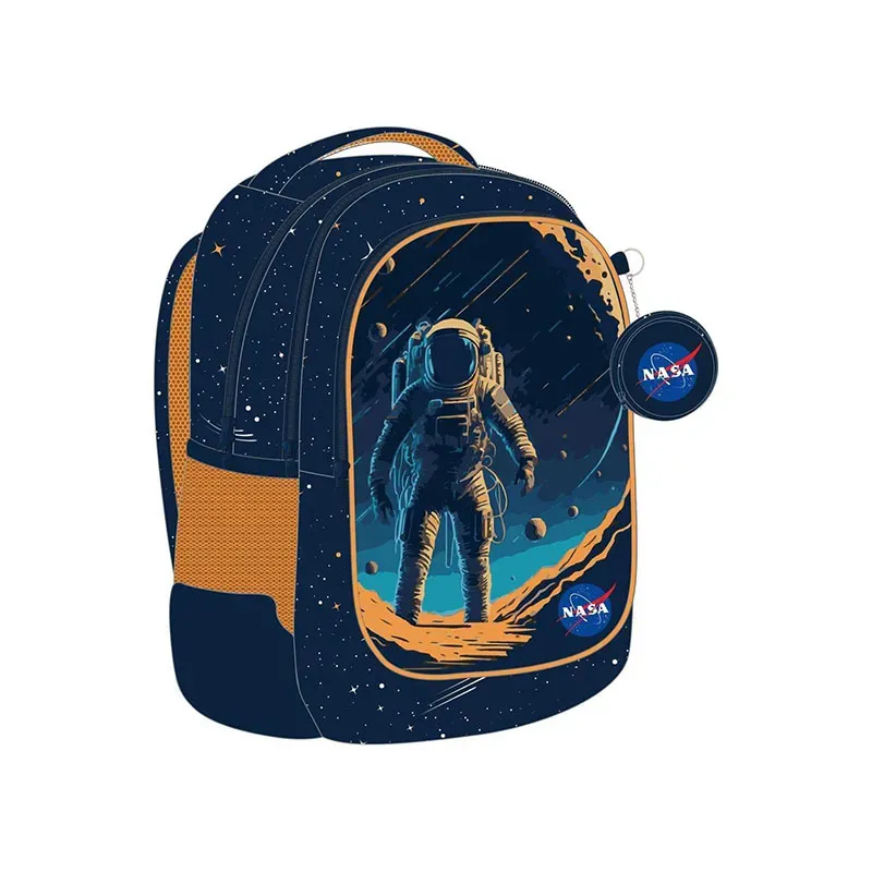 5205698762222NASA ASTRONAUT IN UNIVERSE Τσαντα Πλατης 32X18X43 3Θηκες_beautyfree.gr