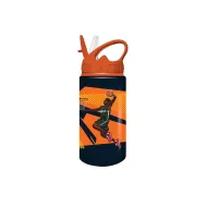 MUST TEAM Παγουρι Αλουμινιου 500ml Με Καλαμακι 7X21,5cm