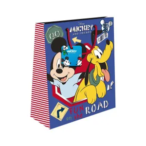 MICKEY/MINNIE Σακουλα Δωρου Χαρτινη 33X12X45 Με Foil 2 σχέδια